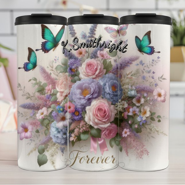 Forever Flower Thermal Tumbler (Creator Uploaded)