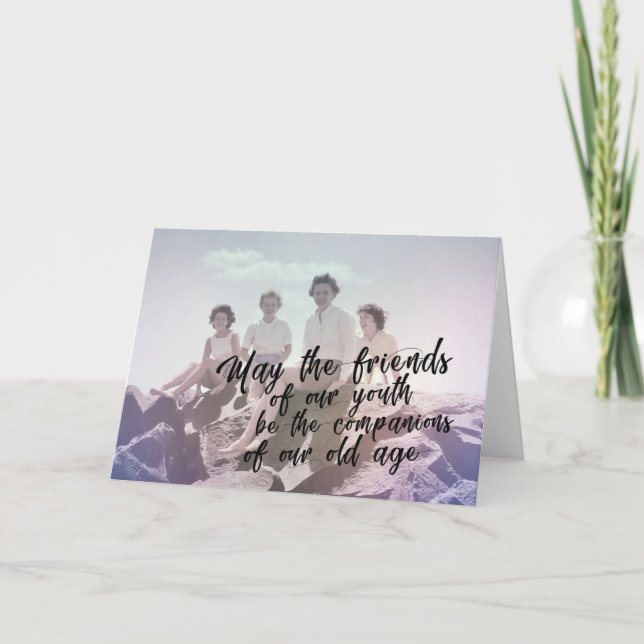 FOREVER FRIENDS Greeting Card (Front)