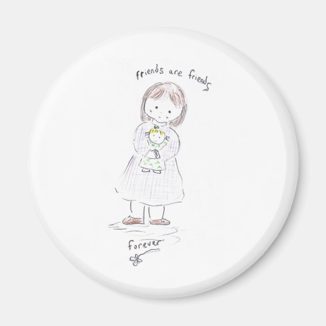 Forever Friends Magnet (Front)