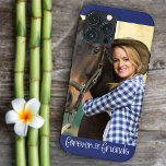 Forever Friends Vertical Photo Heart Typography iPhone 13 Pro Max Case<br><div class="desc">Cool photo iphone case with your own custom photo. A lovely photo gift with text overlay which reads "forever friends" in hand lettering and linked with a cute love heart. The photo template is set up for you to add your photo which will be displayed in portrait format so, if...</div>