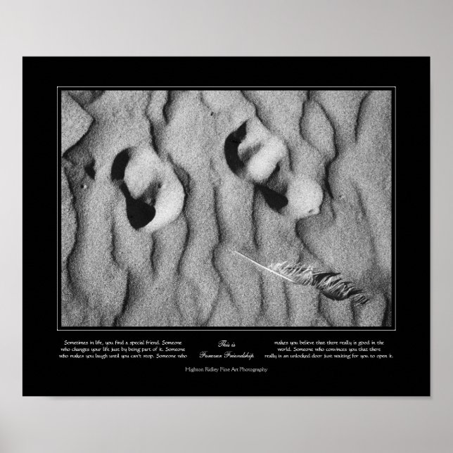 Forever Friendship, Temporary Canvas, Fine Art Poster (Front)