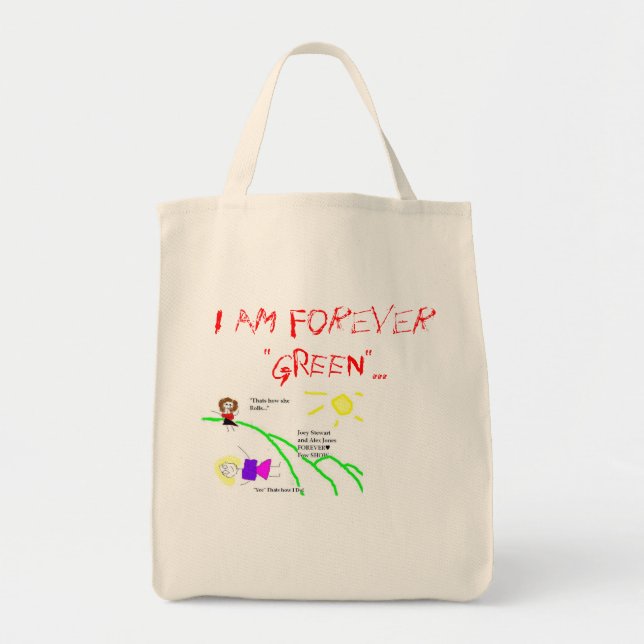 Forever Green Tote Bag (Front)