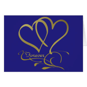 Forever Hearts Gold editable background colours