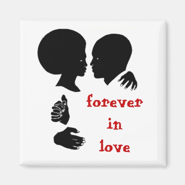 Forever In Love Magnet (Front)