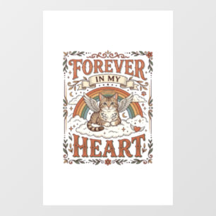 Forever In My Heart Cat Memorial Rainbow Bridge Vi