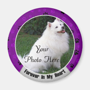Forever In My Heart Dog or Cat Memorial Magnet