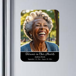 Forever in Our Hearts 1 Special Photo Keepsake Magnet