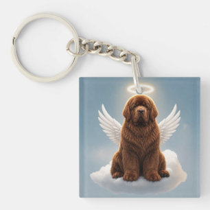 Forever in Our Hearts (brown) Key Ring