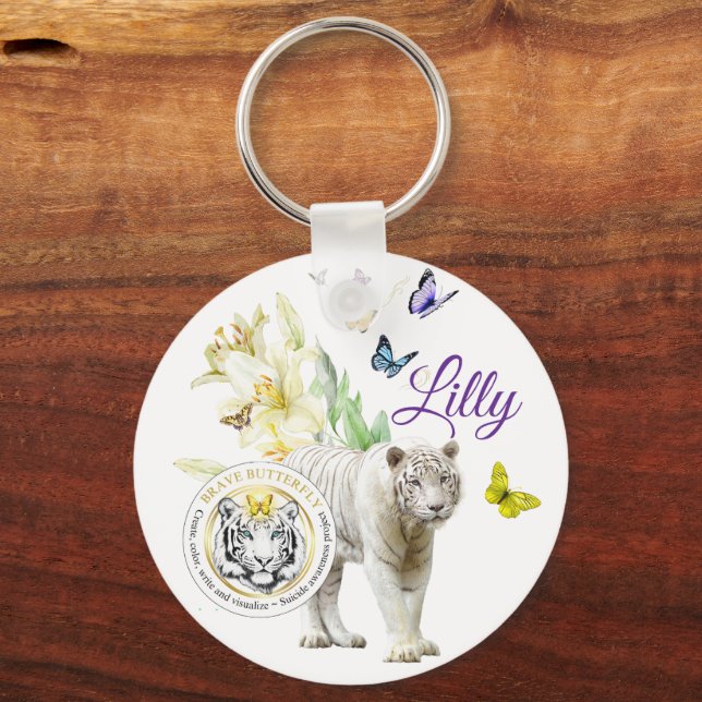 Forever in our hearts  key ring (Front)