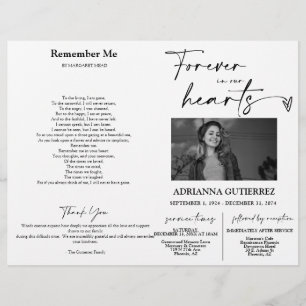 Forever in our Hearts Memorial Photo Program