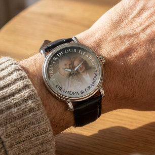 Forever In Our Hearts   Photo Memorial Watch