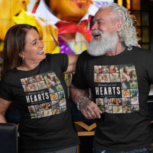 Forever in our Hearts Picture Memorial Funeral T-Shirt