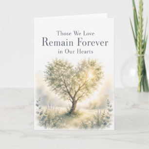 Forever in Our Hearts Sympathy Card