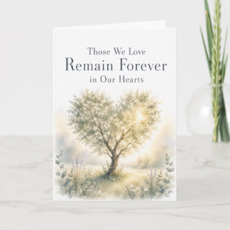 Forever in Our Hearts Sympathy Card