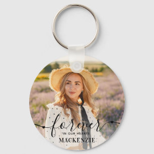 Forever in our Hearts - Sympathy Keepsake Memorial Key Ring