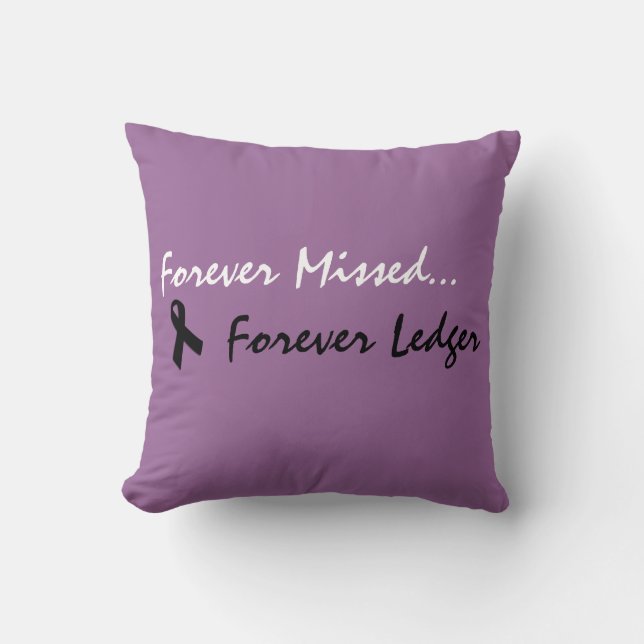 Forever Ledger Pillow (Front)