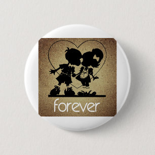Forever Love 2 6 Cm Round Badge