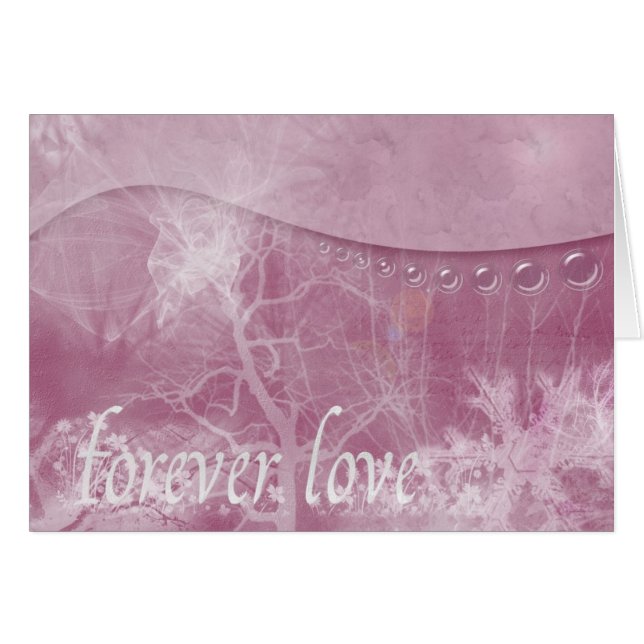 Forever Love Card (Front Horizontal)