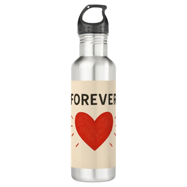 Forever Love Cup 710 Ml Water Bottle (Front)