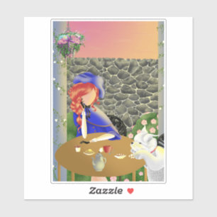 Forever Love Cute heartwarming sticker 