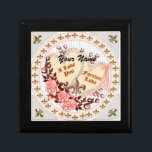 Forever Love Gift Box<br><div class="desc">Forever Love gift box , apparel, t-shirts, gifts by ArtMuvz Illustration. TO PERSONALIZE add your name or add text instead. Customise this Forever Love gift box to make it uniquely yours or to give as a personalised gift</div>
