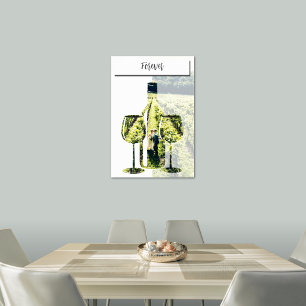 Forever Love in the Vineyard, Stencil Custom Photo Poster