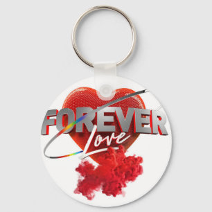 Forever love key ring