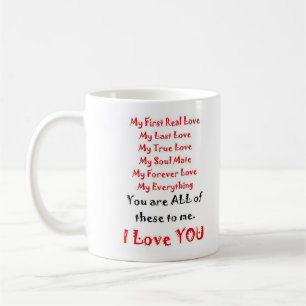 Forever Love Poem Coffee Mug