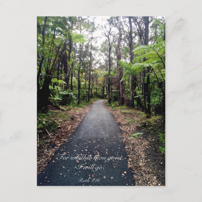 Forever Love Story Postcard (Front)