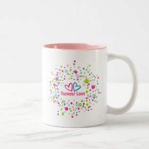 Forever Love Two-Tone Coffee Mug