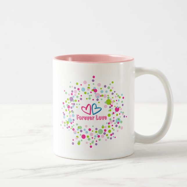 Forever Love Two-Tone Coffee Mug (Right)
