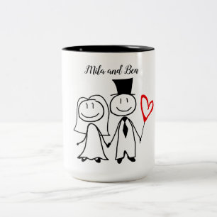 Forever love  Two-Tone coffee mug