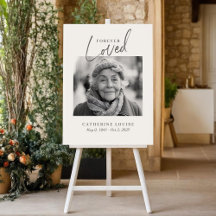 Forever Loved Celebration of Life Funeral Welcome