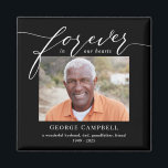 Forever Loved Editable Colour Custom Photo Magnet<br><div class="desc">Photo gifts make the best gifts! Easily personalised with your text and/or photo(s) for a custom look. Designed by Berry Berry Sweet. View more designs at www.berryberrysweet.com</div>