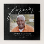 Forever Loved Editable Colour Custom Photo Puzzle<br><div class="desc">Photo gifts make the best gifts! Easily personalised with your text and/or photo(s) for a custom look. Designed by Berry Berry Sweet. View more designs at www.berryberrysweet.com</div>