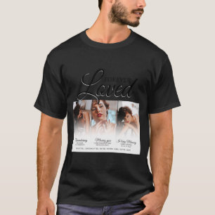 Forever Loved Memorial 3 Photo Memorial  T-Shirt