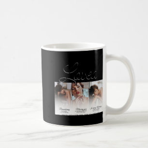 Forever Loved Memorial 3 Photo Memorial T Shirt  Coffee Mug
