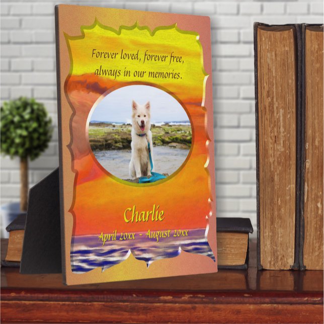 Forever Loved Pet Memorial 2443 Plaque (Creator Uploaded)