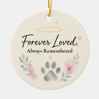 Forever Loved Pet Ornament - Personalised