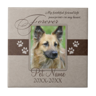 Forever Loved Pet Sympathy Tile