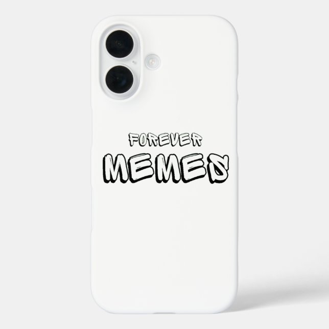Forever Memes 🌐 Funny Meme Case-Mate iPhone Case (Back)