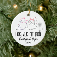 Forever My Boo Ghost Couple Wedding Halloween Gift