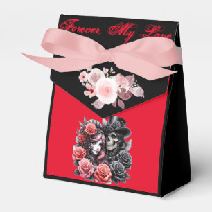 "Forever, My Love" Gothic Couple Valentine's Favour Box