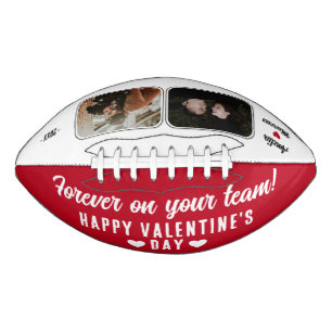 Forever on your team Heart 2 Photo Valentine's  Football