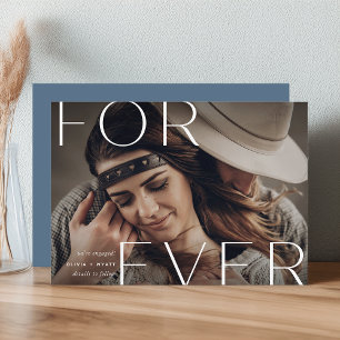 Forever Overlay Photo Engagement Announcement
