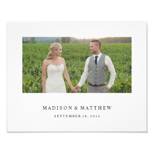 Forever   Personalised Wedding Print