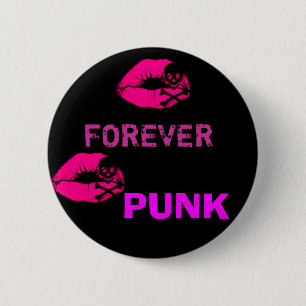 Forever punk button