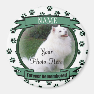 Forever Remembered Dog or Cat Keepsake Memorial Magnet
