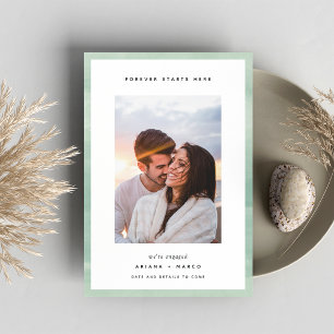 Forever Starts Here   Photo Engagement Announcement