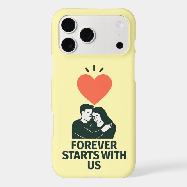 Forever Starts With Us – Romantic Starry Couple (Back)